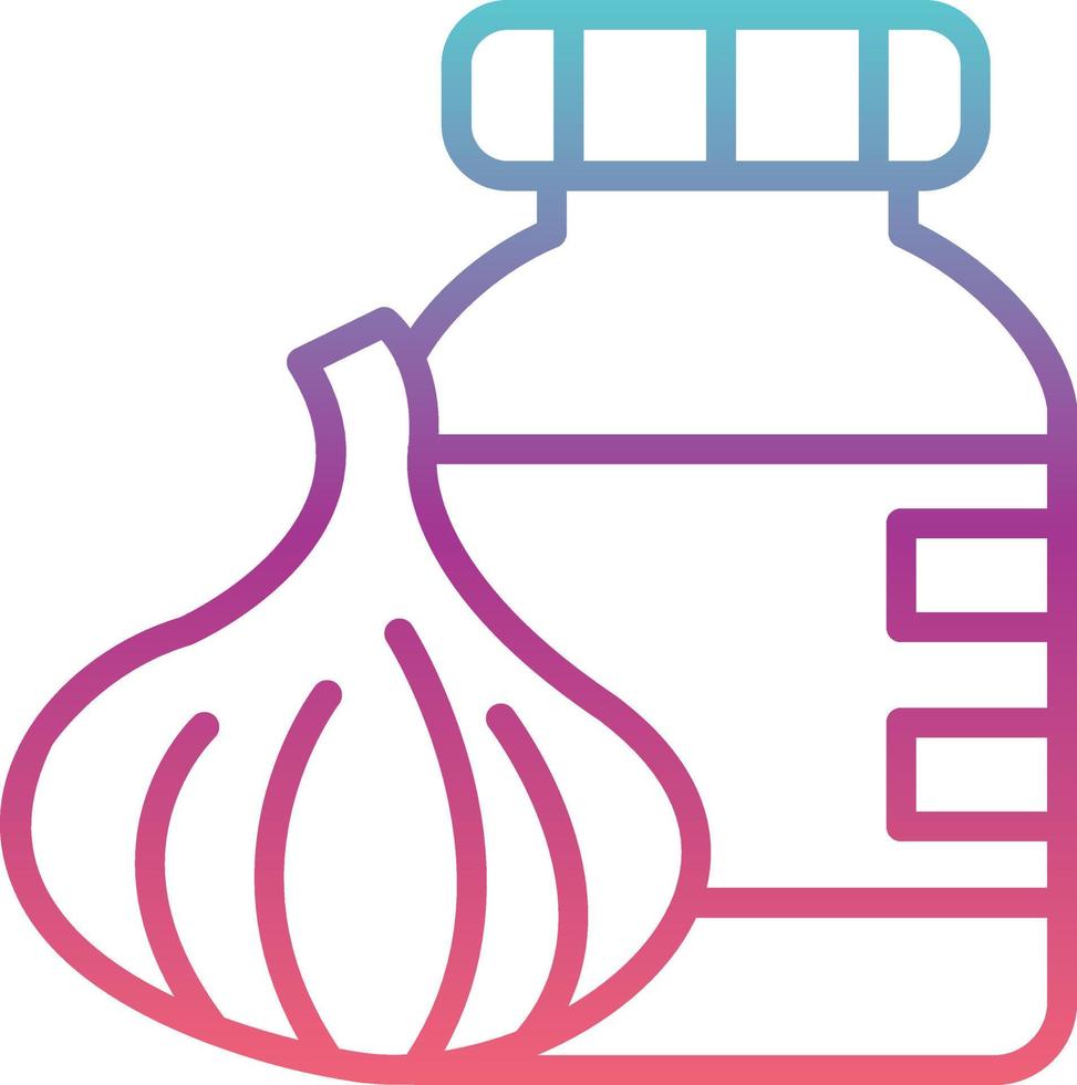 Garlic Paste Vector Icon