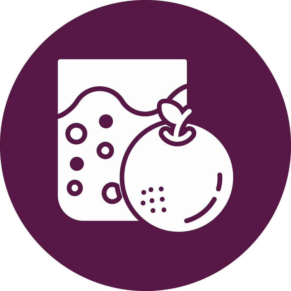 Orange Juice Vector Icon