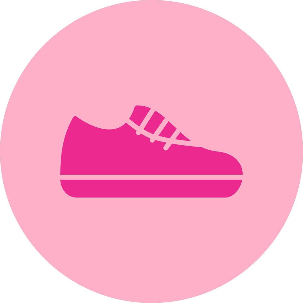 icono de vector de zapatos