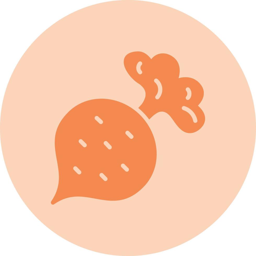 Radish Vector Icon