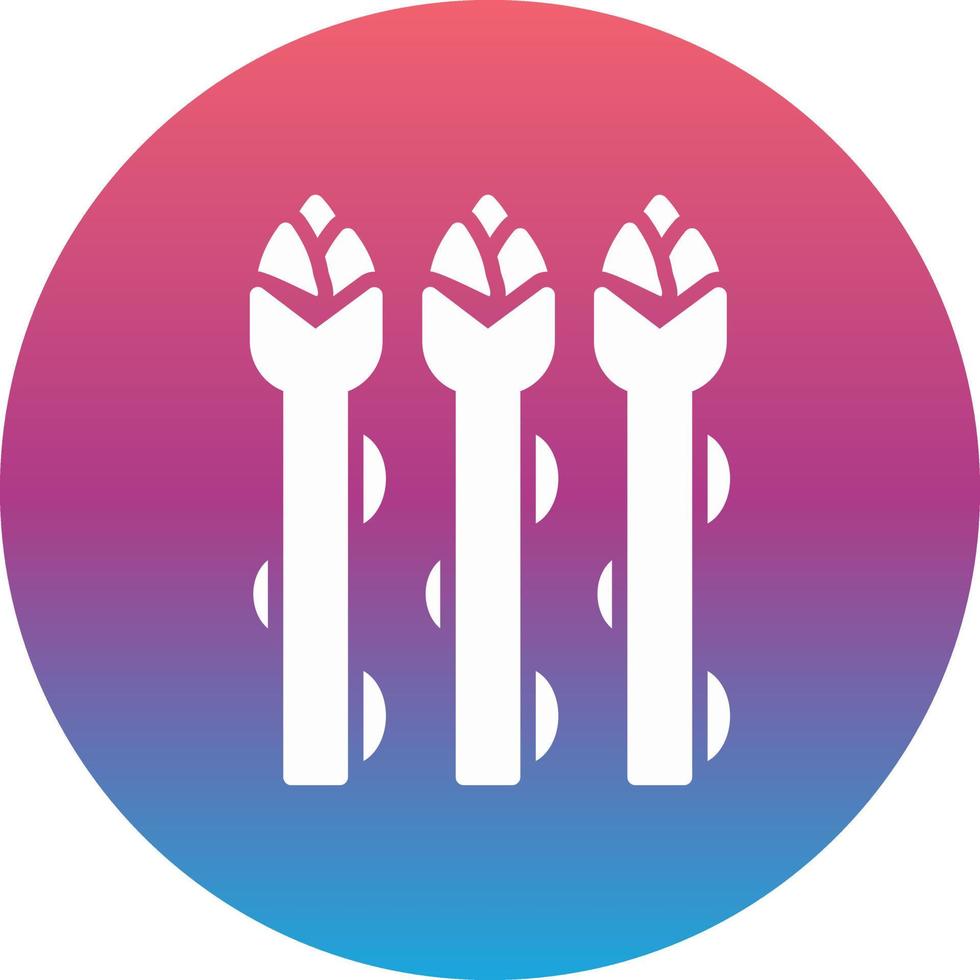 Asparagus Vector Icon