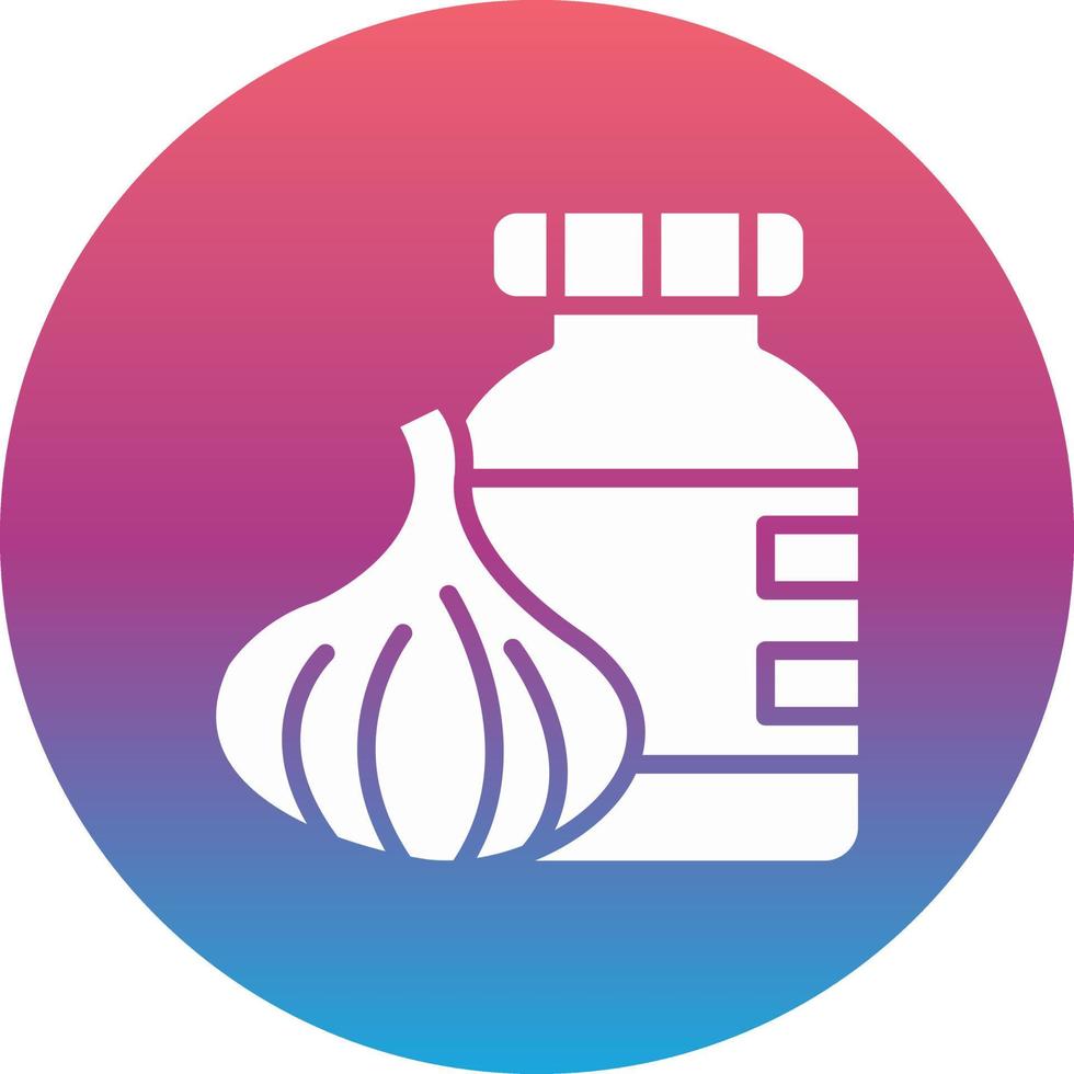 Garlic Paste Vector Icon