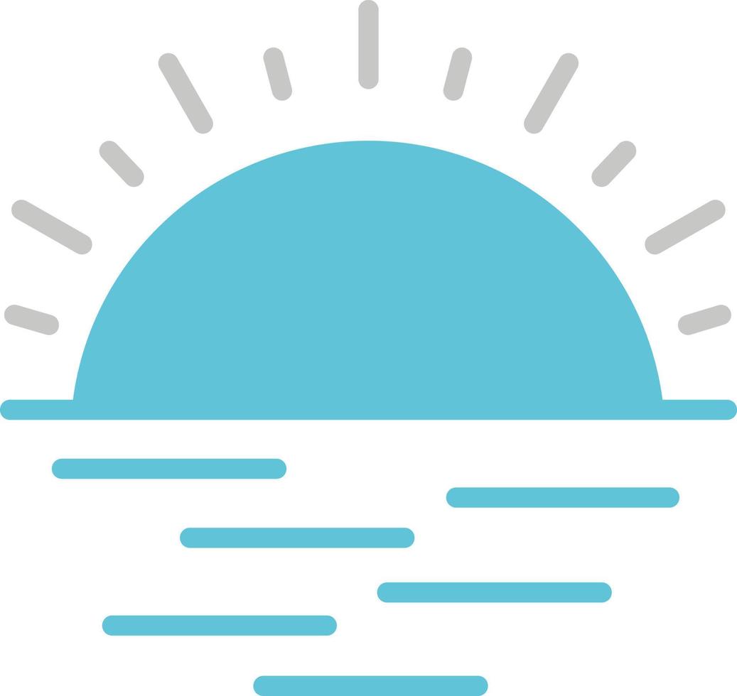 Sunset Vector Icon