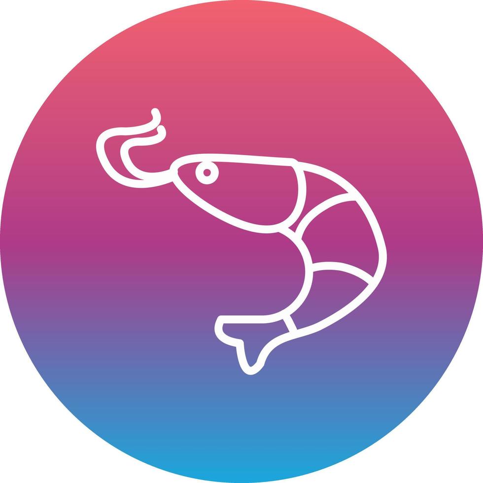 Prawn Vector Icon