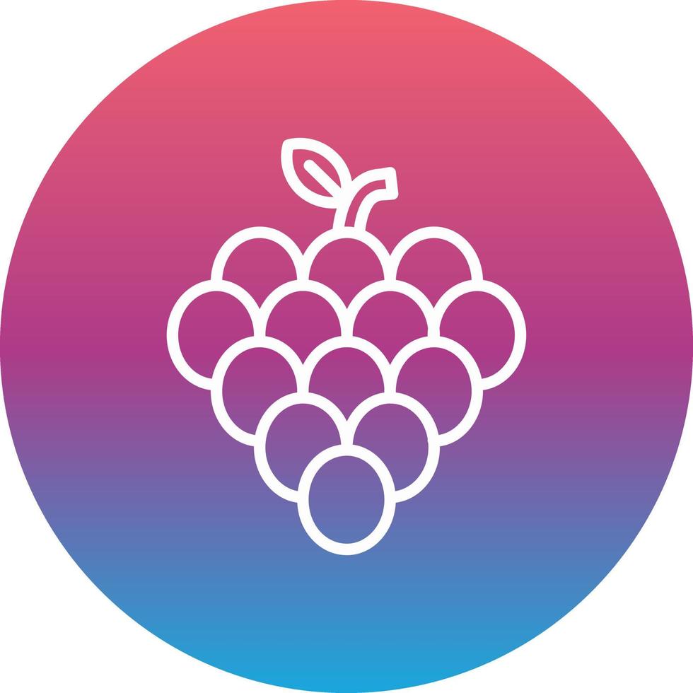 Grapes Vector Icon