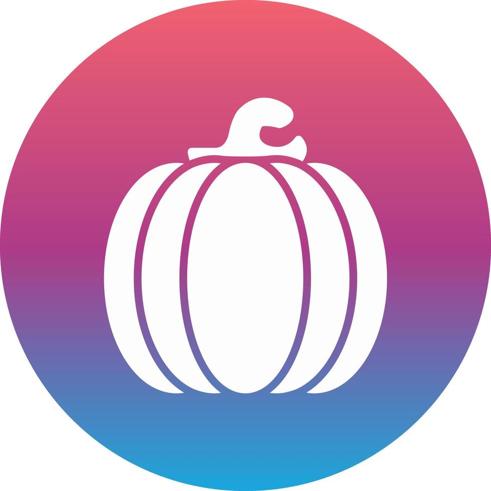 icono de vector de calabaza