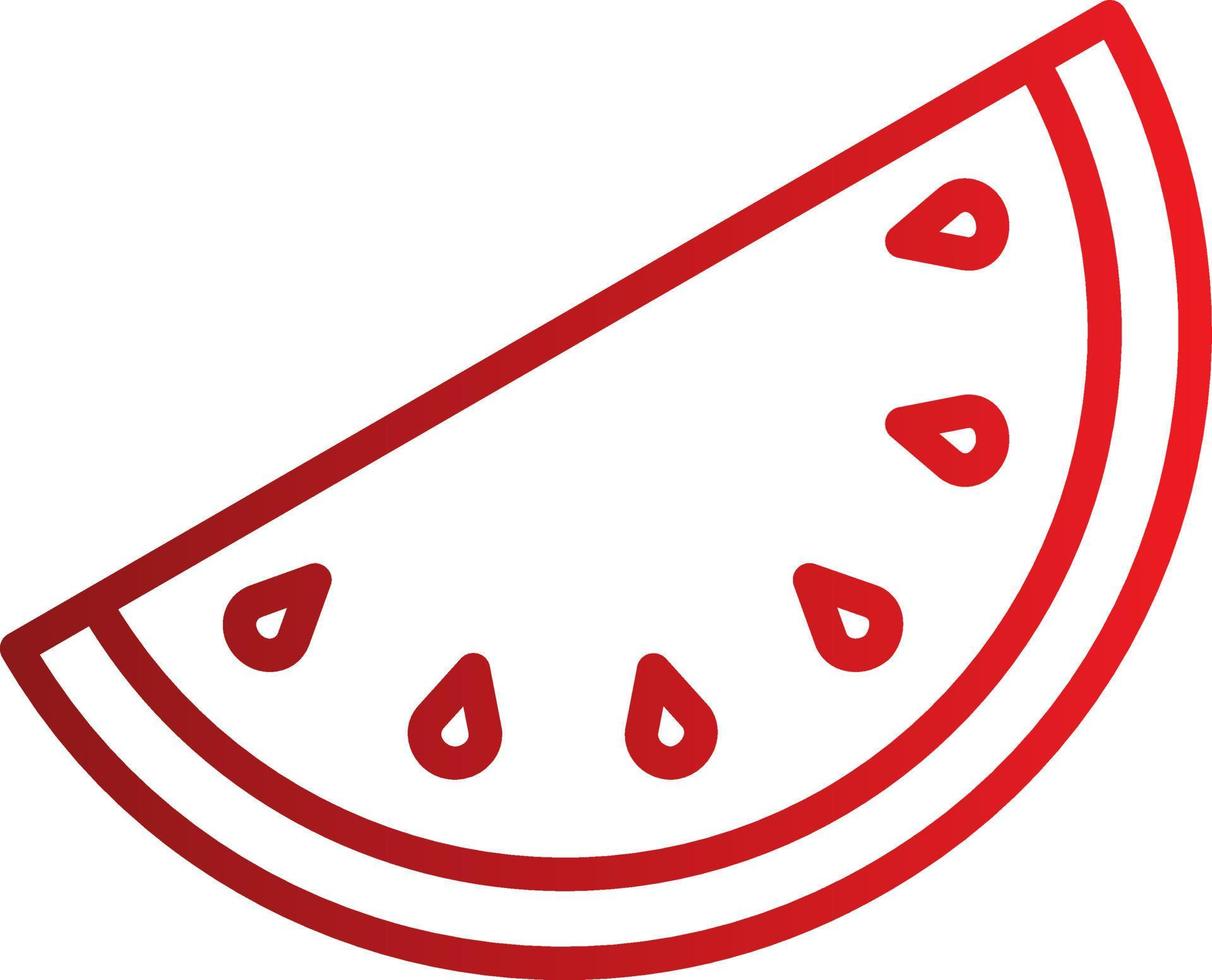 Watermelon Vector Icon