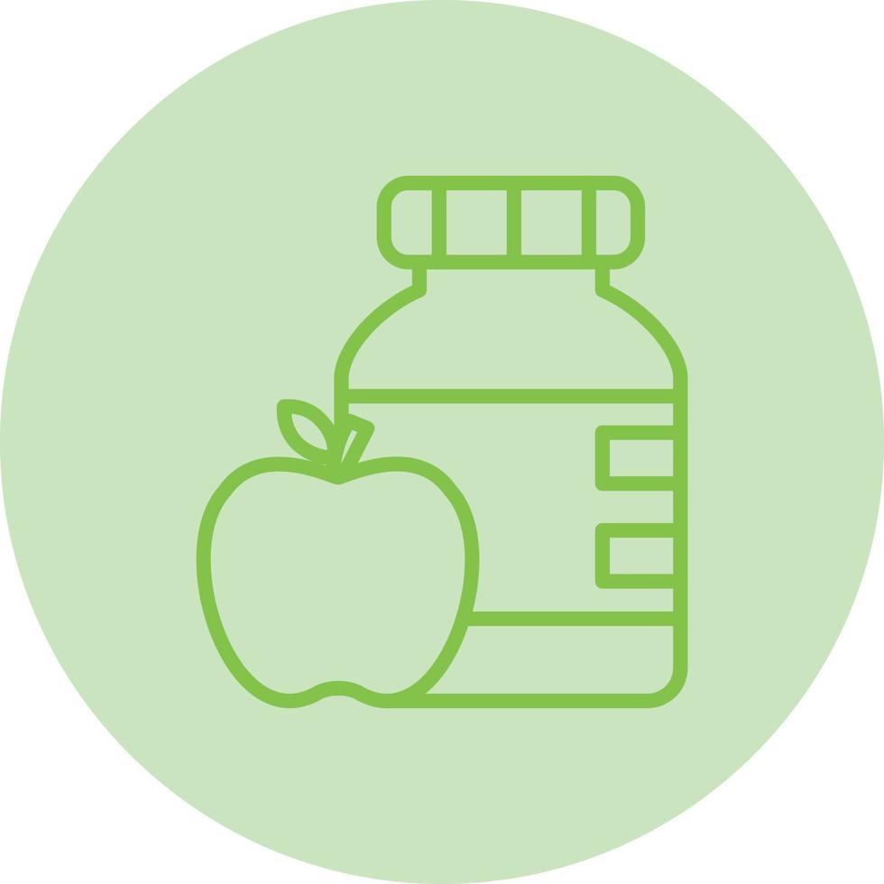 Apple Paste Vector Icon