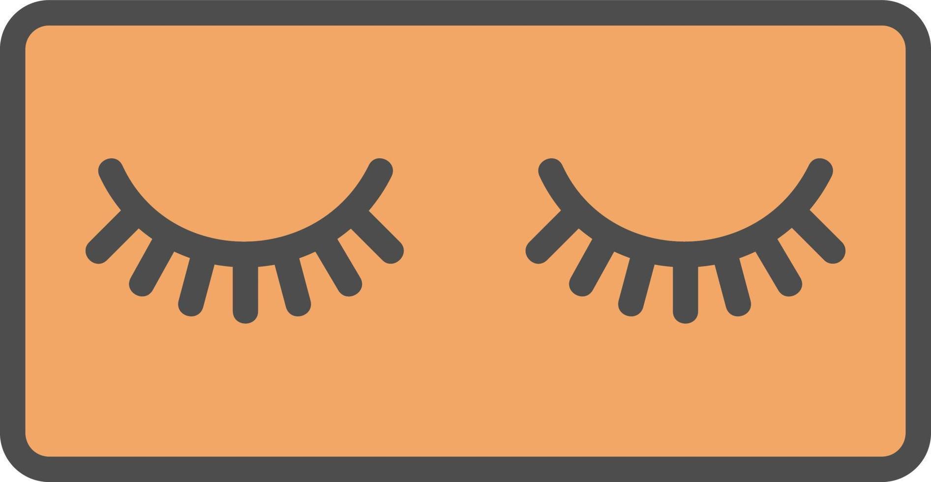 Eyelashes Vector Icon