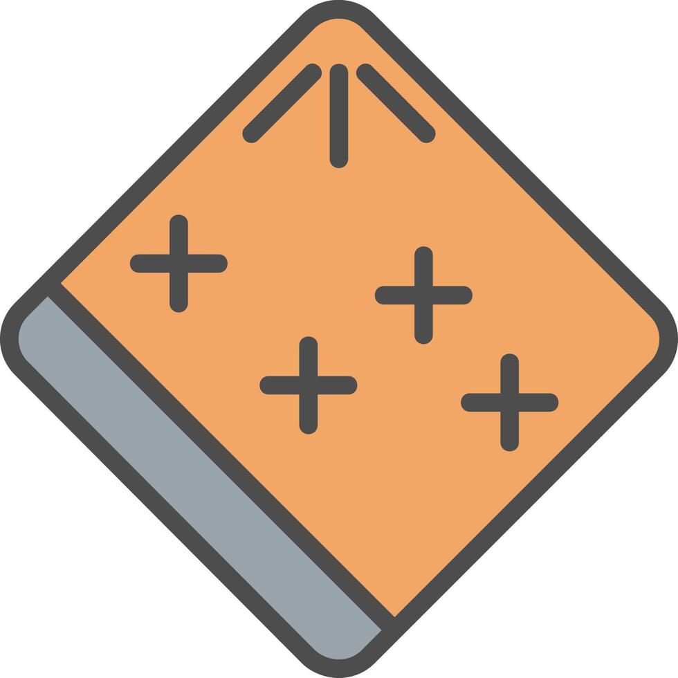Handkerchief Vector Icon