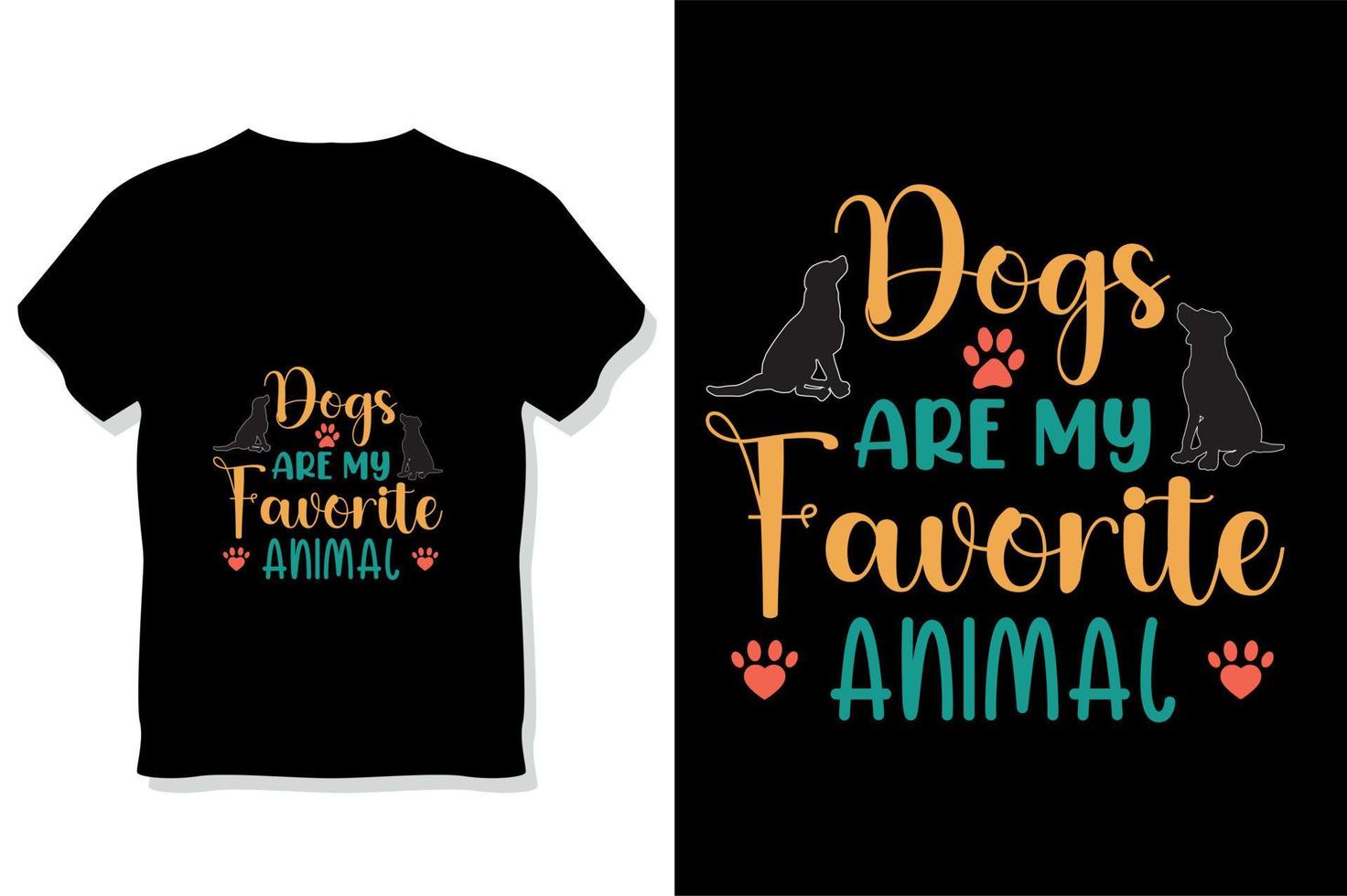 Dog typography t shirt design vector