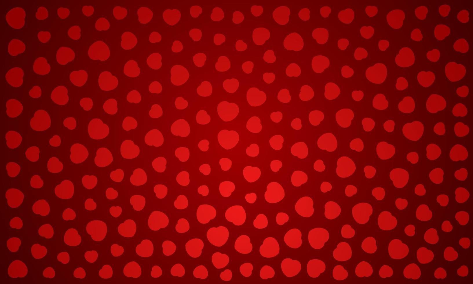 Happy Valentines Day Background. Background with hearts for Valentines Day. Vector illustration.