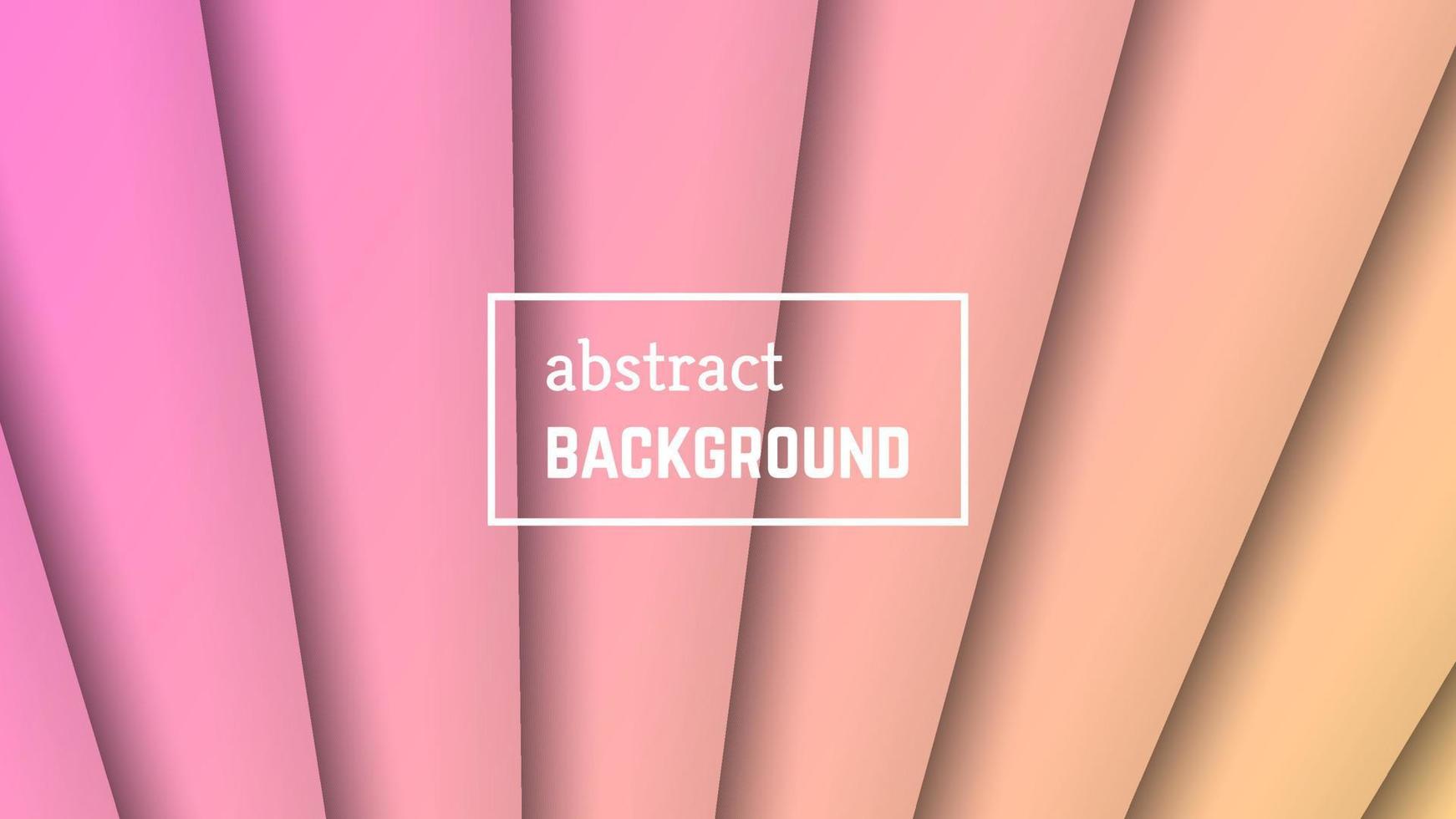 Abstract minimal line geometric background. Pink line layer shape for banner, templates, cards. Vector illustration.