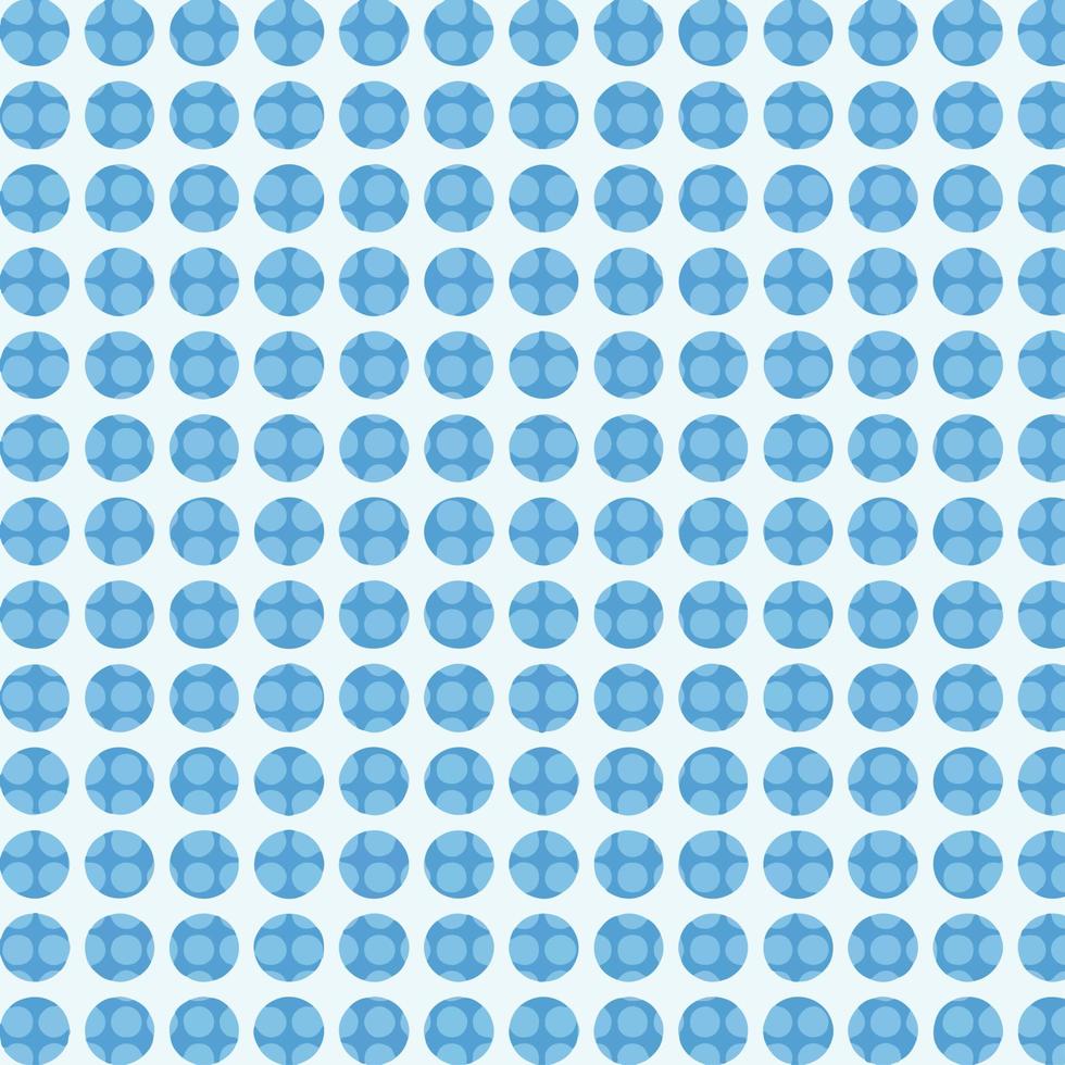 Blue polka dots pattern vector background designs illustration isolated on plain background. Square wallpaper template for poster, social media design, paper print, fabric scarf print, and others.