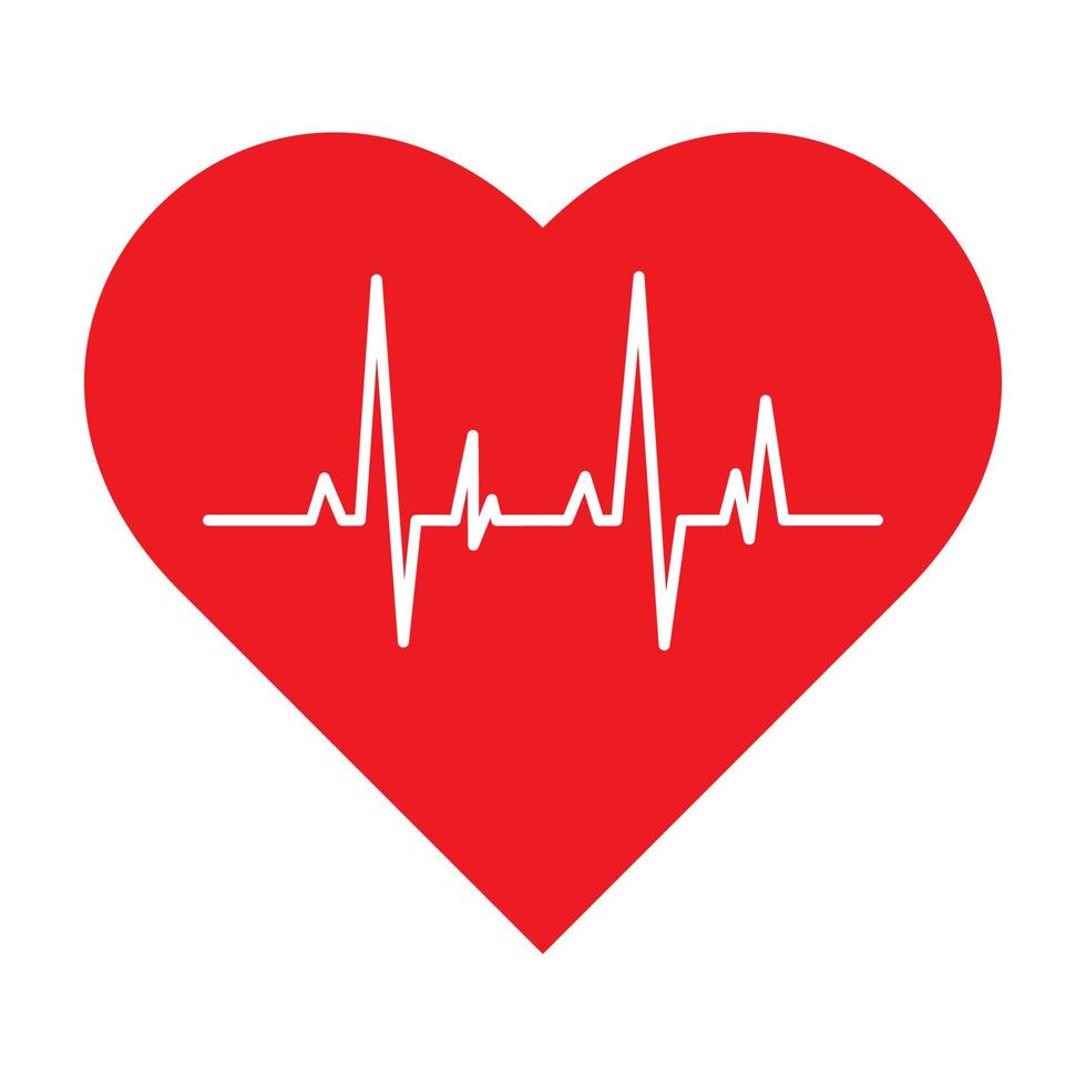 Heart Beat Pulse Icon Vector Illustration. Heart Beat Monitor Pulse Line  Art Vector Icon. Heartbeat Line Icon Vector Illustration. Stock Photo -  Image of diseases, love: 218054140