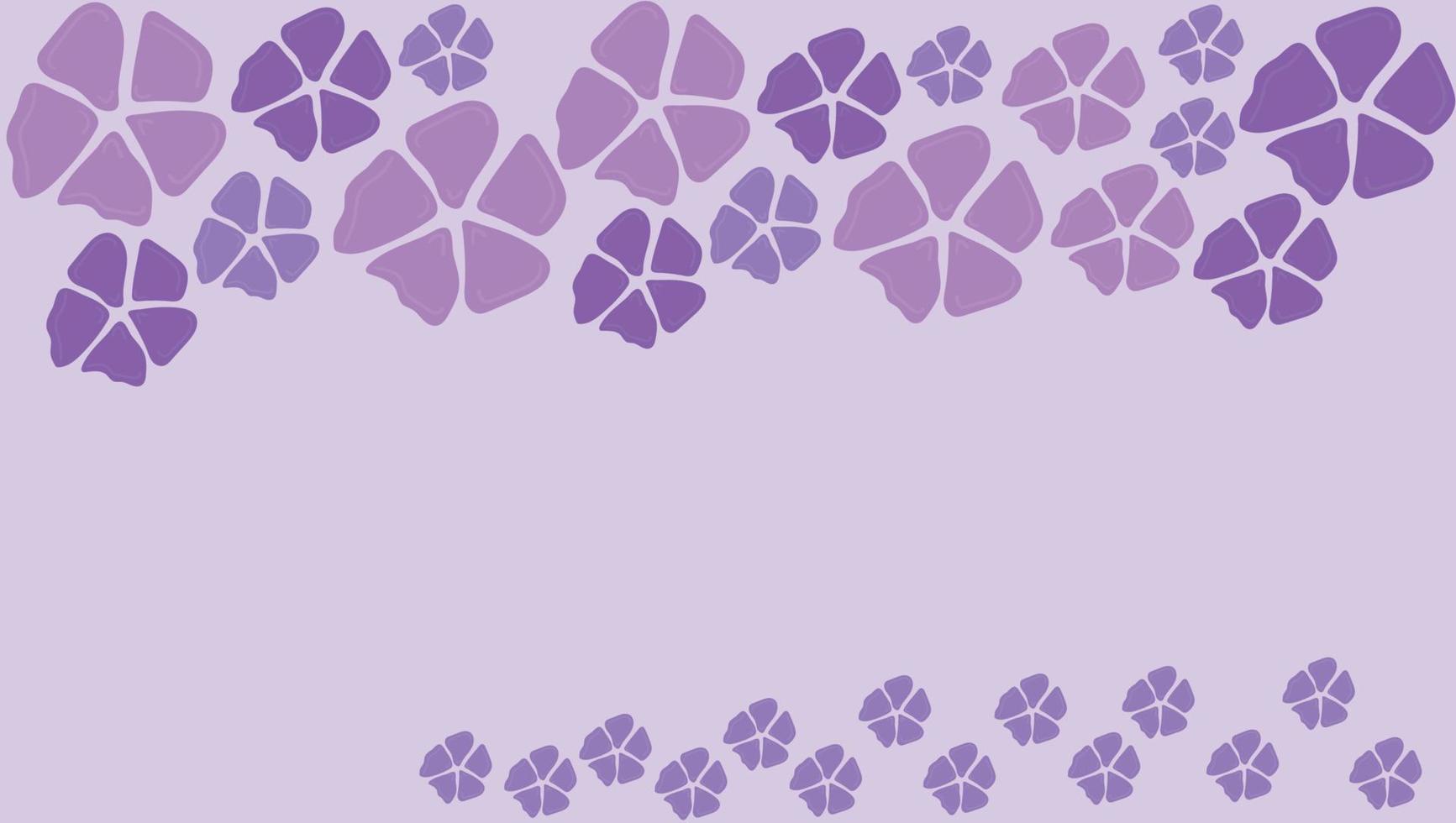 Beautiful hand drawn floral pattern vector