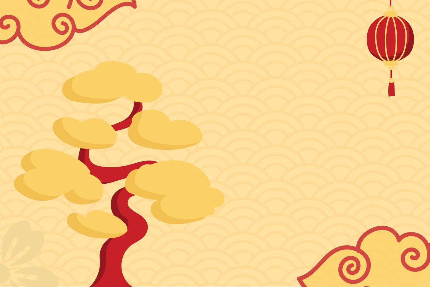 Chinese New Year 2023 Background vector