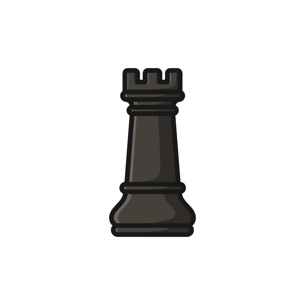 diseño de ilustración de vector de dibujos animados de ajedrez