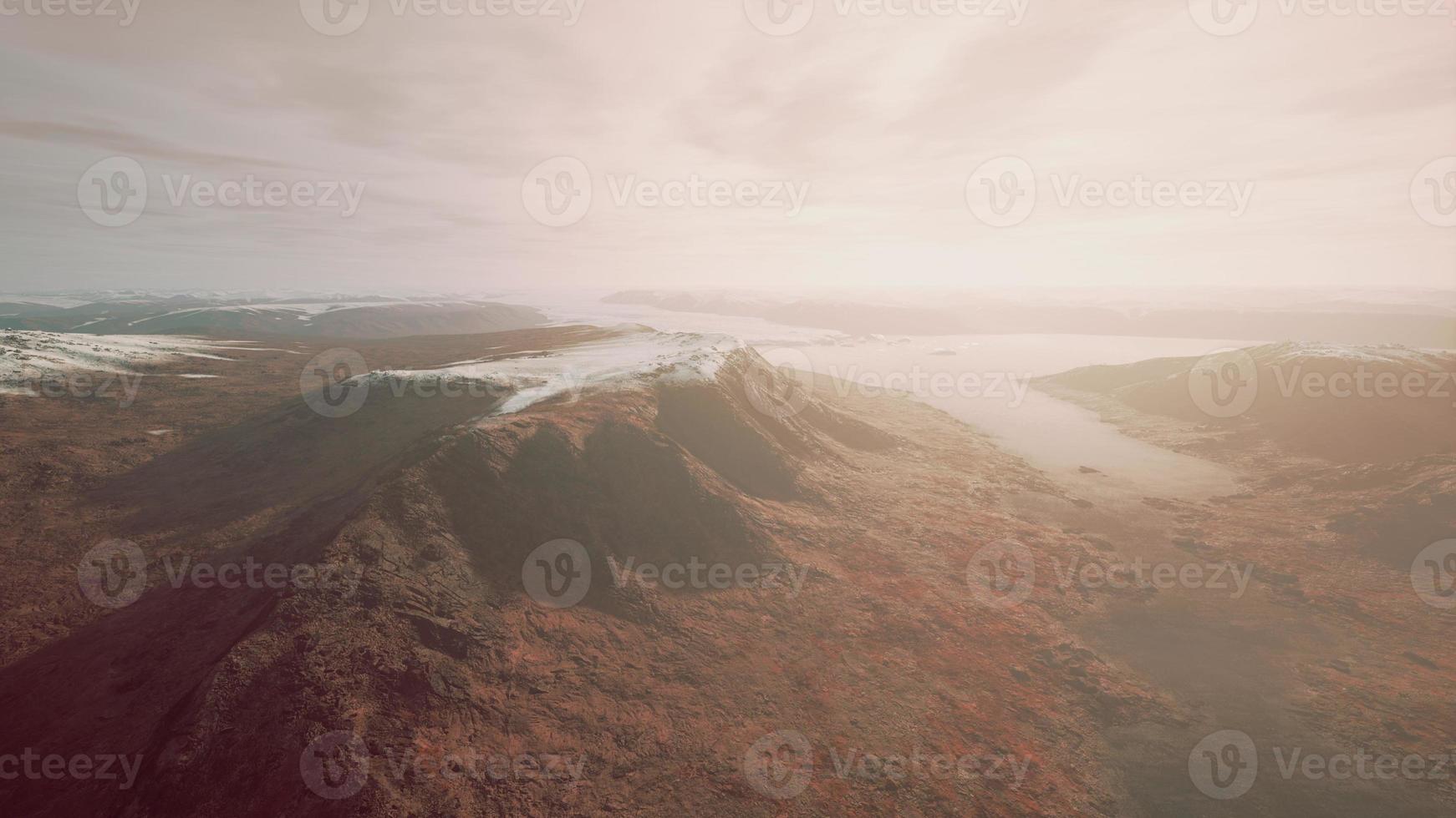 Aerial view of the terrain in Mountain Range Nature Reserve photo