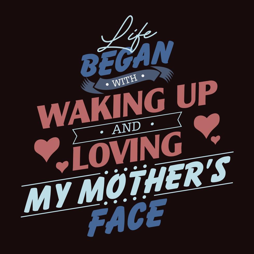 Short and sweet mother day quotes vector