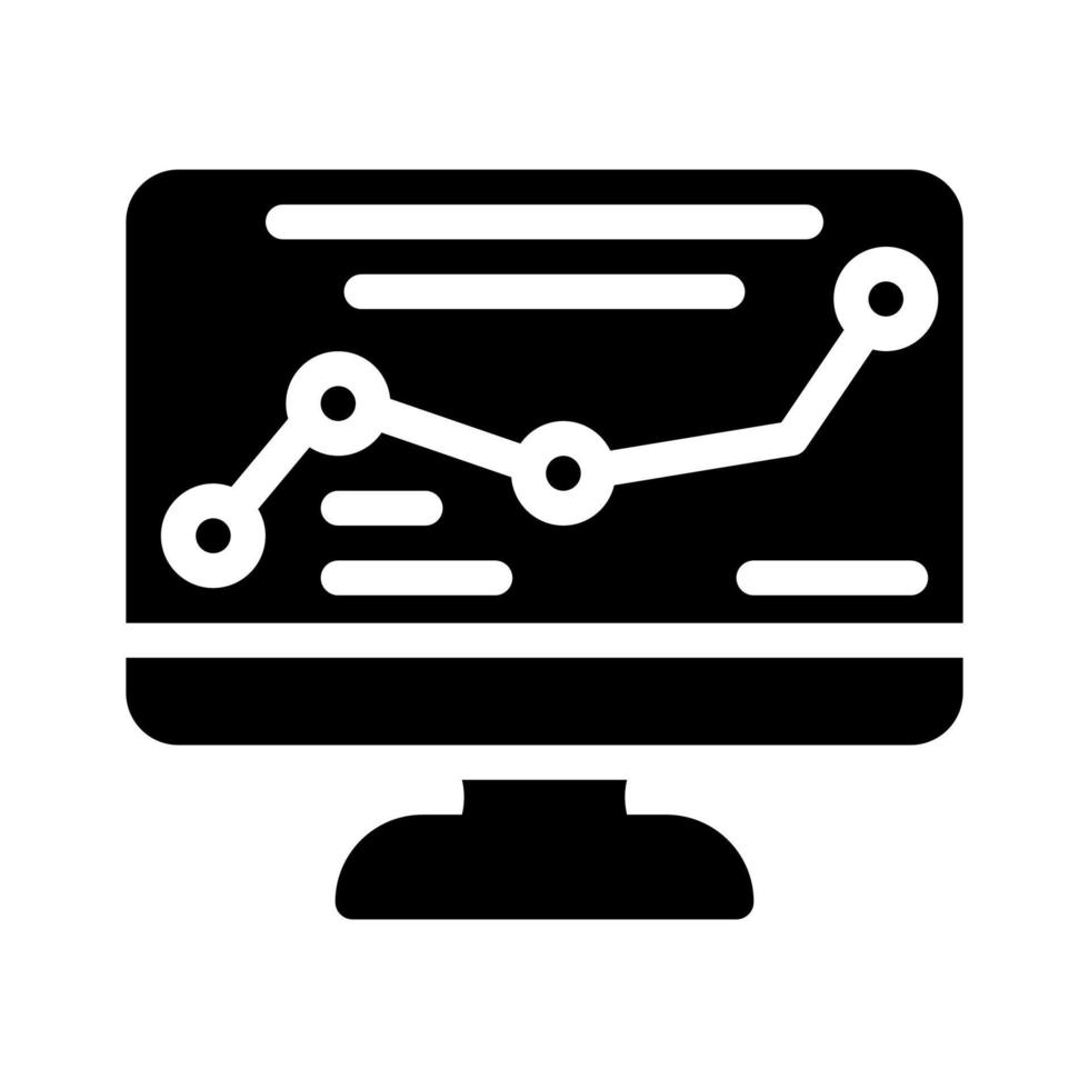 dirección mapa ferrocarril glifo icono vector ilustración