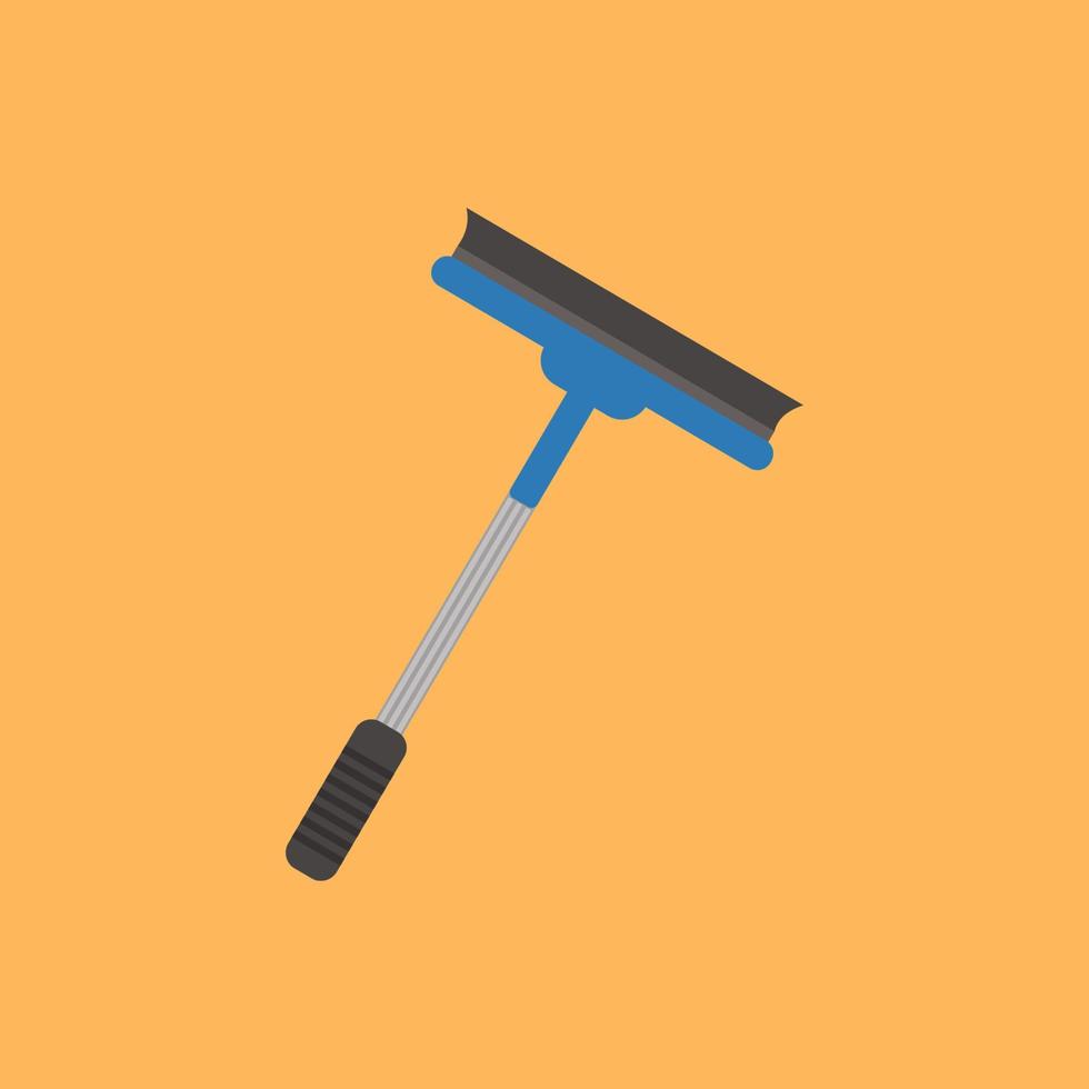 cleaning tools flat illustration vector