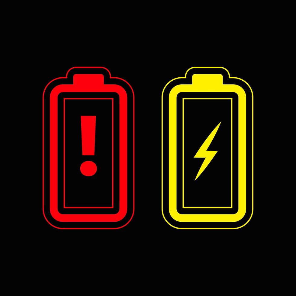 Battery mobile laptop charging icon sign symbol design vector