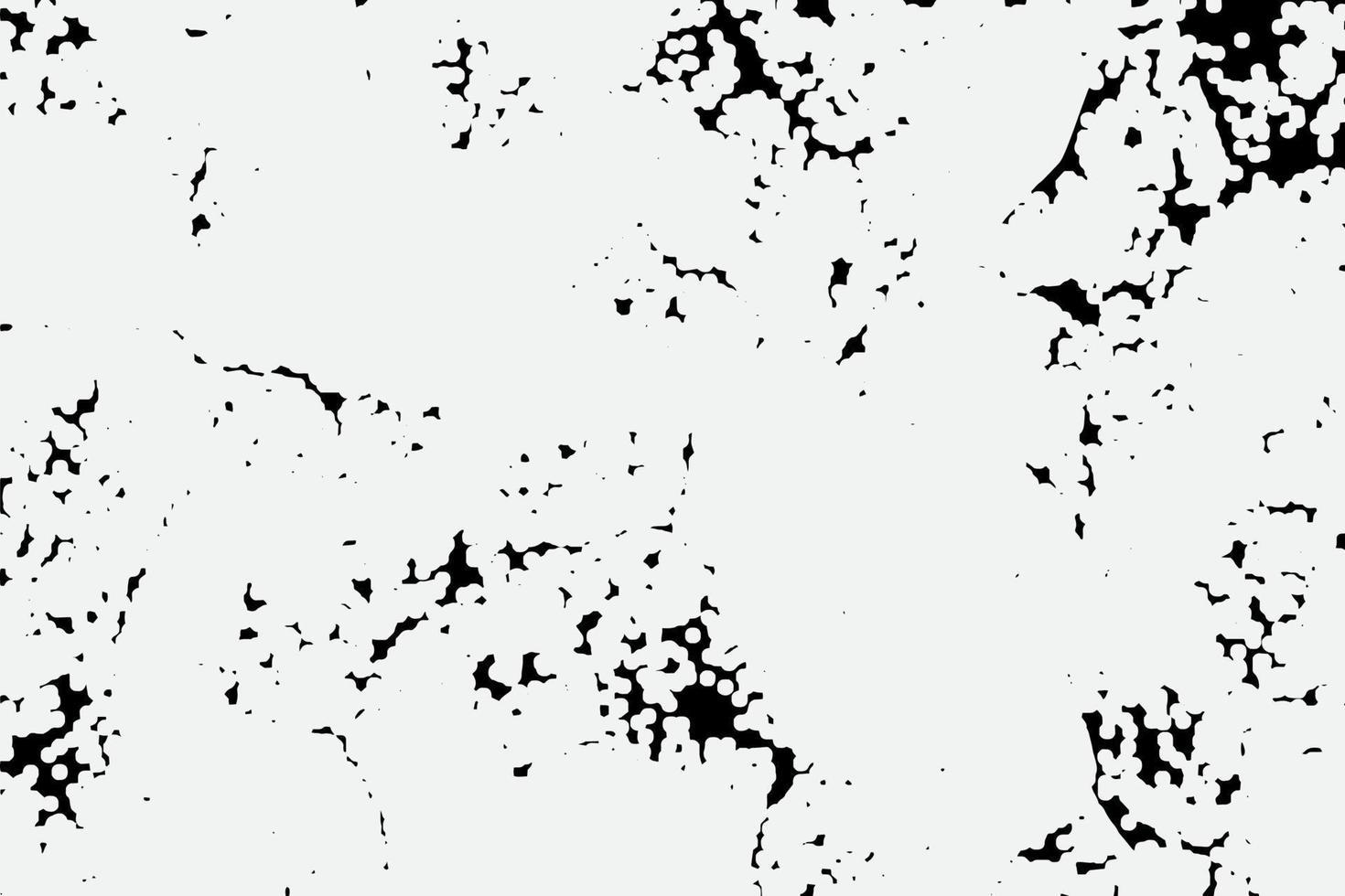 textura de grietas de tierra árida y salpicaduras de manchas, fondo de textura en blanco y negro vector eps