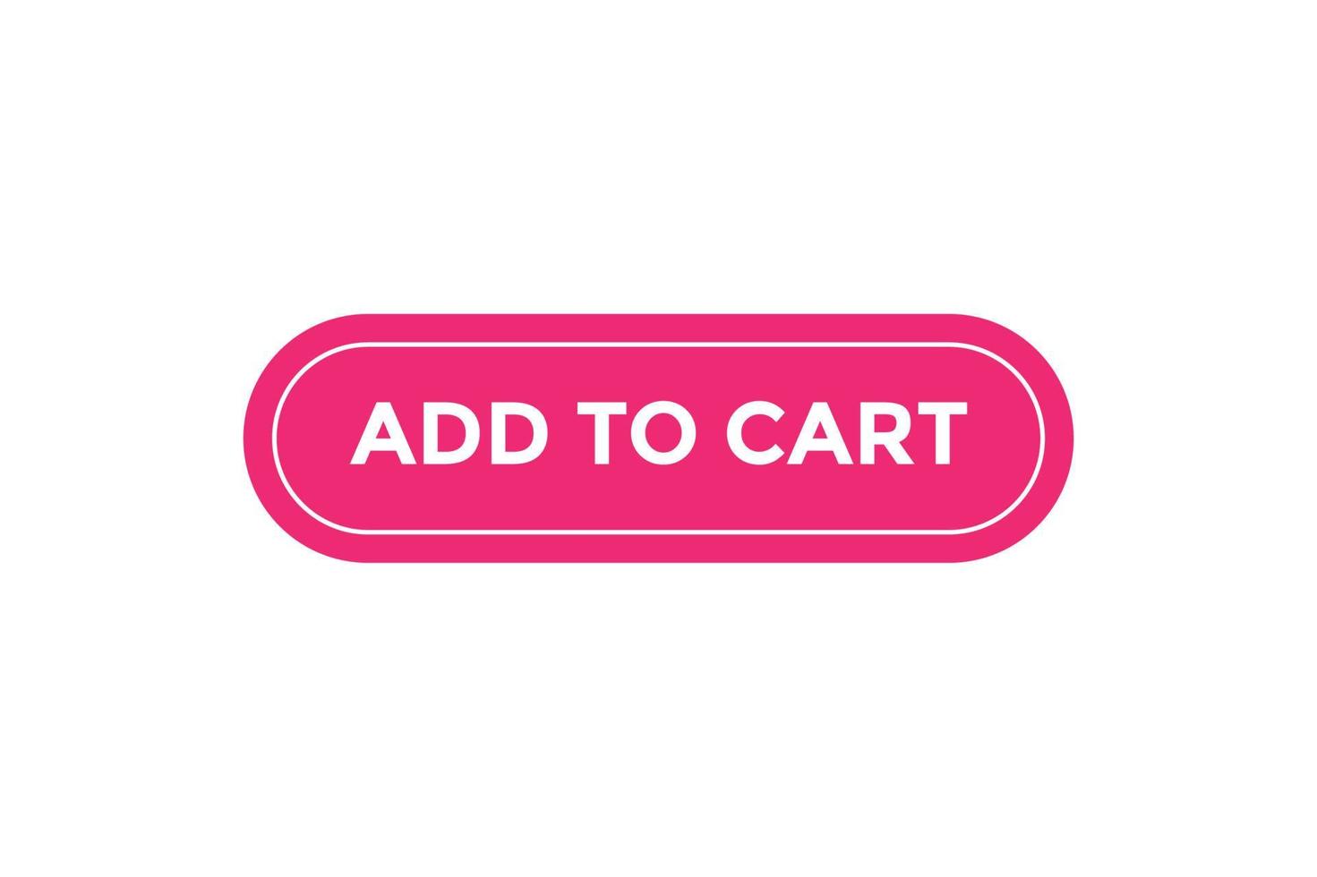 Add to cart button web banner templates. Vector Illustration 17287740