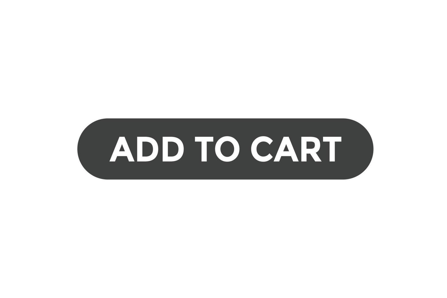 Add to cart button web banner templates. Vector Illustration