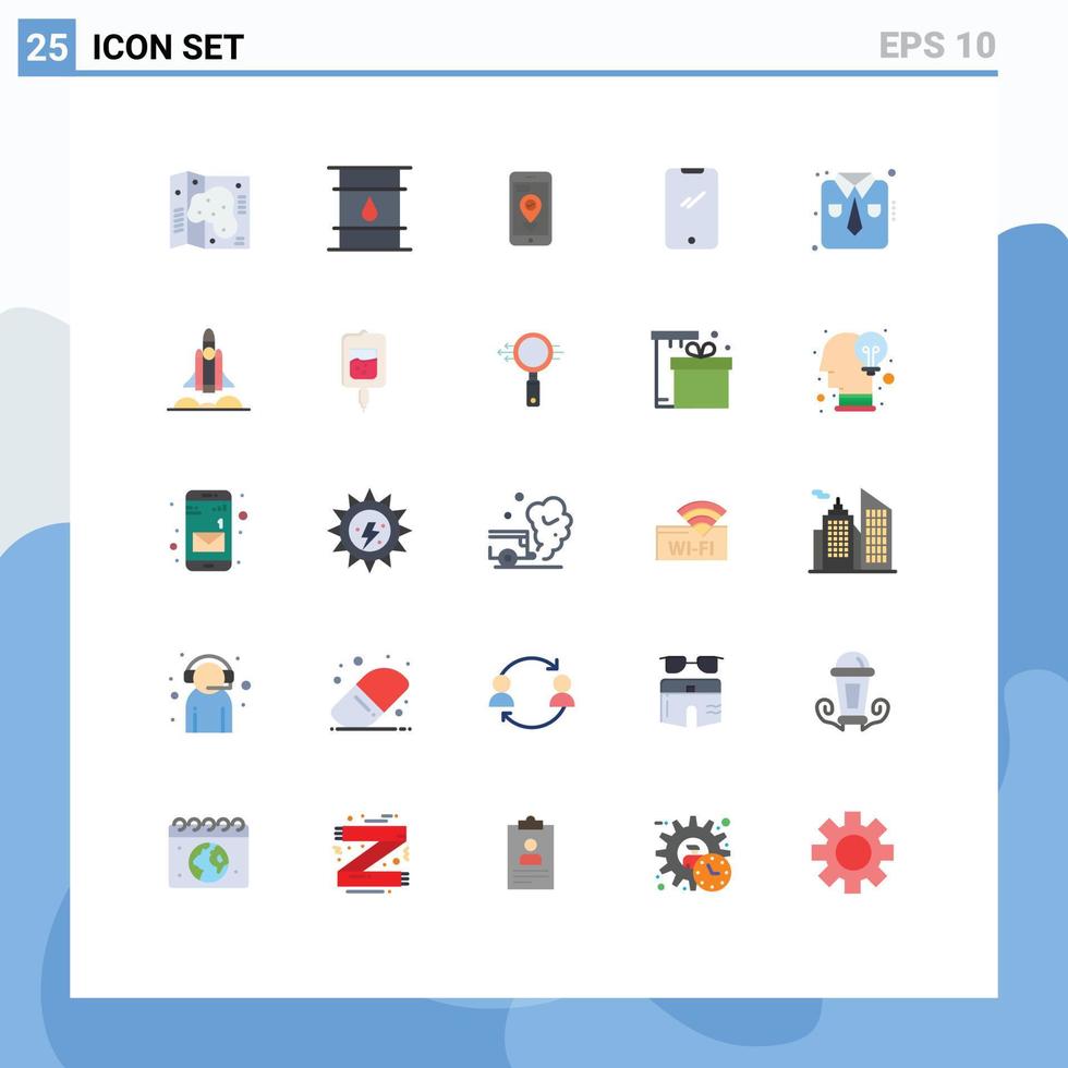 25 iconos creativos signos y símbolos modernos de elementos de diseño vectorial editables para teléfonos inteligentes de logística móvil iphone vector