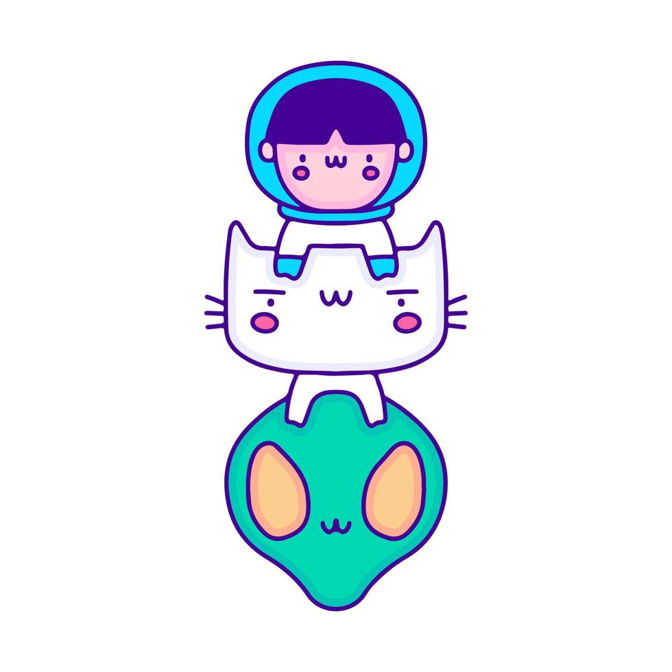 KAWAII SPACE POP T-SHIRT KAWAII SPACE POP T-SHIRT