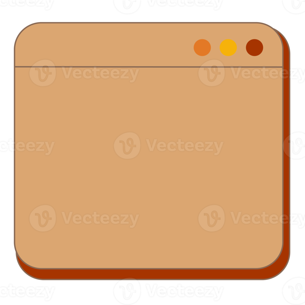 Social media UI  Frame png