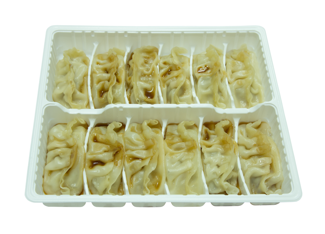 Chinese dumplings isolated with clipping path png