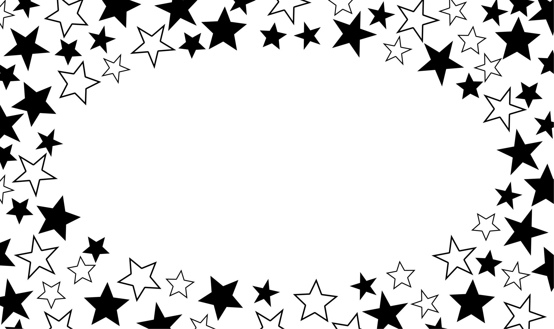 ovals stars frame with copy space for your text or design 17294558