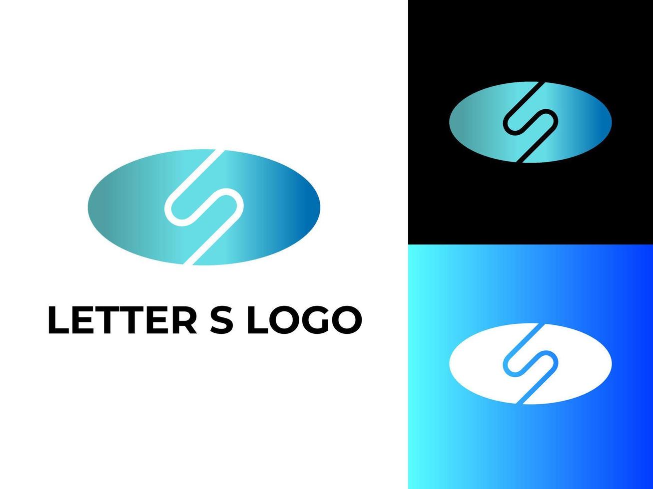 elementos de plantilla de diseño de icono de logotipo de letra s vector