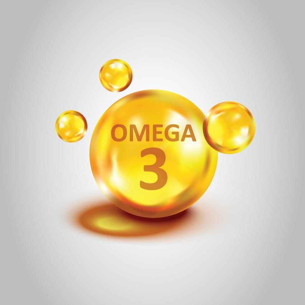 icono de omega 3 en estilo plano. ilustración de vector de cápsula de píldora sobre fondo blanco aislado. concepto de negocio de pescado de aceite de nutrientes de vitamina orgánica.