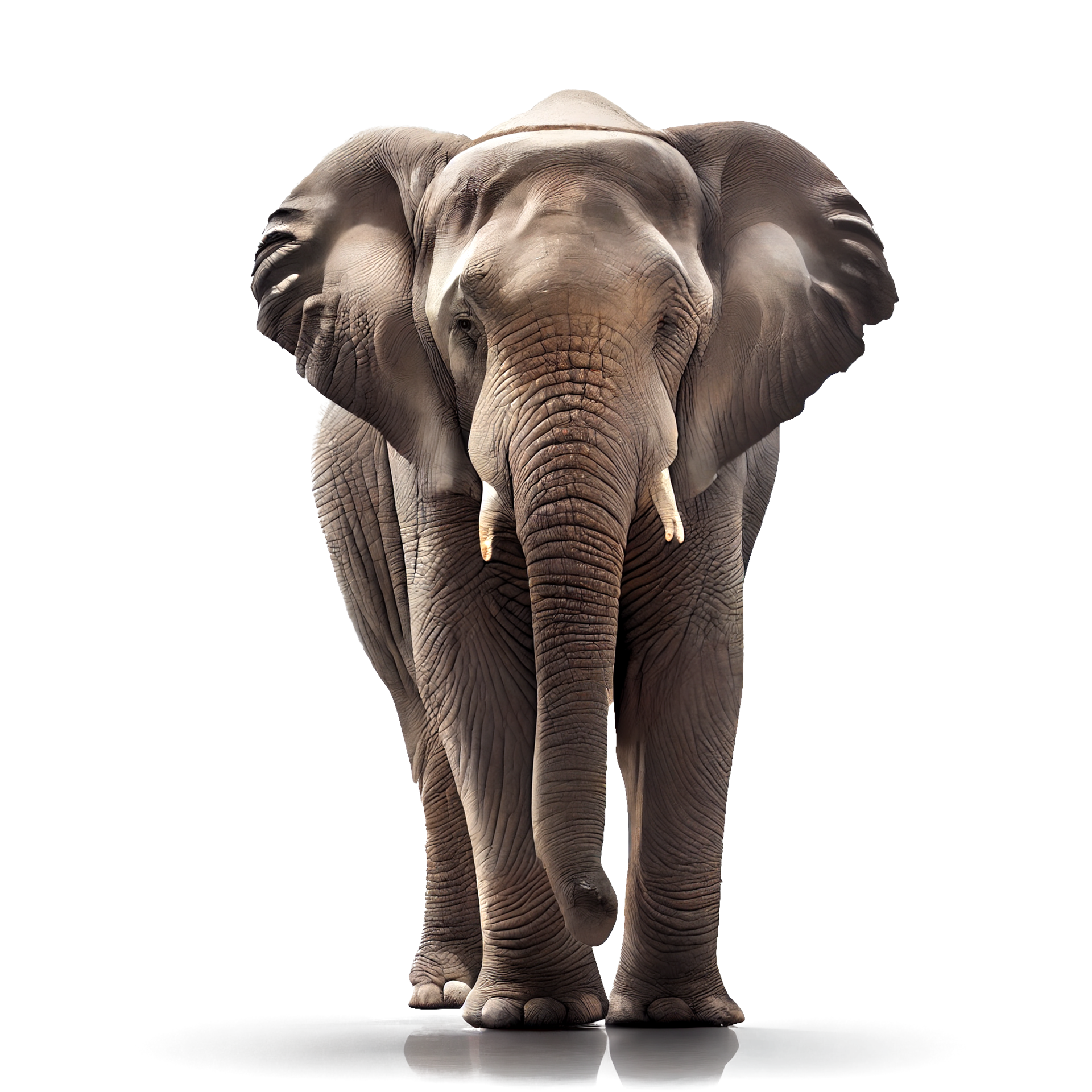 Free straight face of elephant on transparent background 17297040 PNG with Transparent  Background