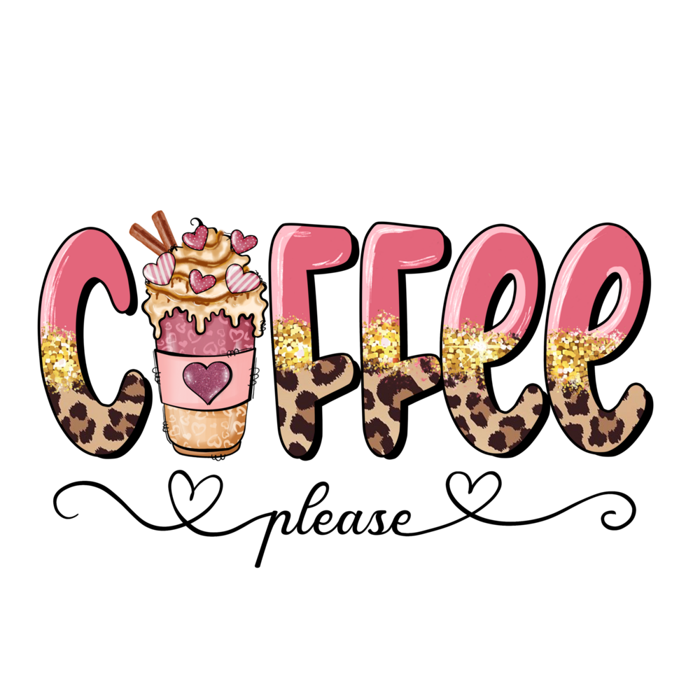 Free happy valentine coffee Valentines Day Drinks sublimation design