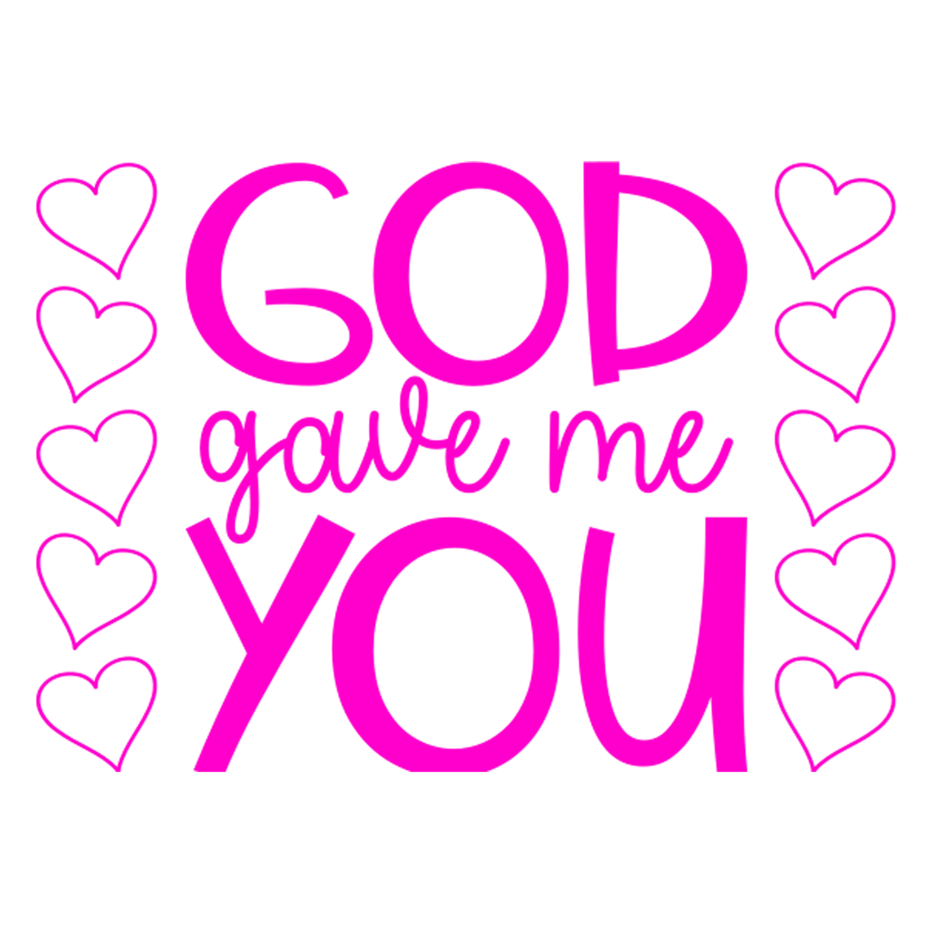 Free god gave me you 17297527 PNG with Transparent Background