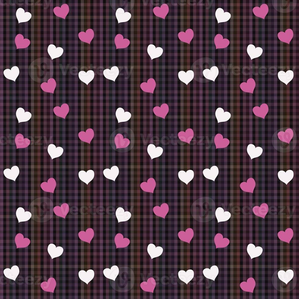 seamless geometric pattern seamless geometric pattern with hearts triangles photo