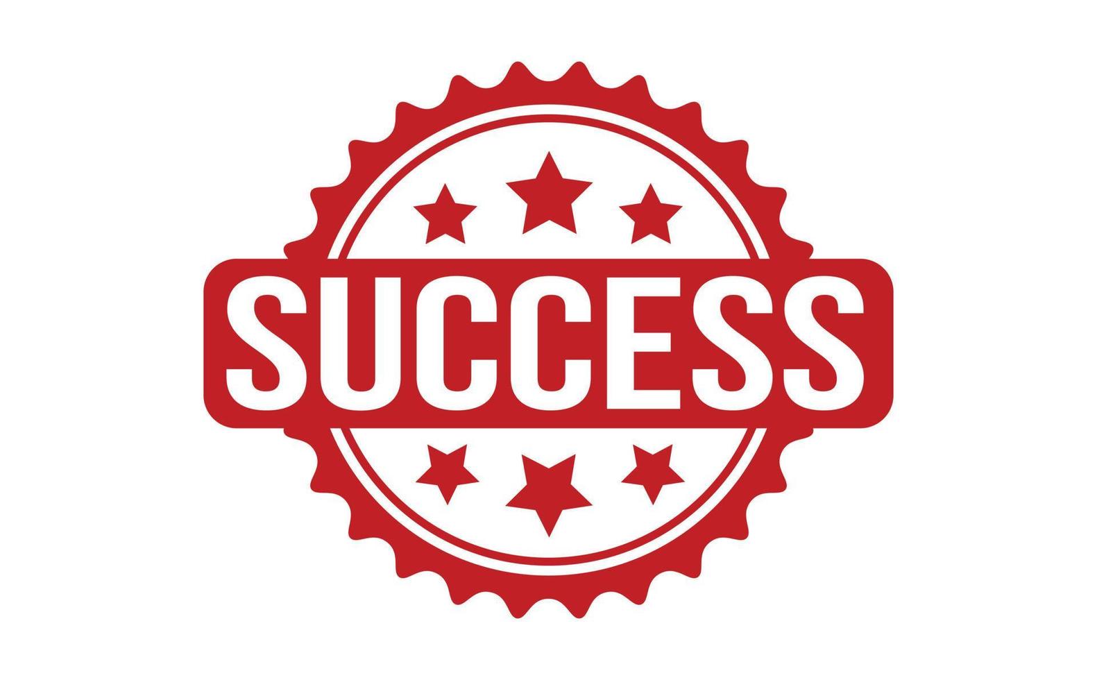 Success Rubber Stamp. Red Success Rubber Grunge Stamp Seal Vector Illustration - Vector