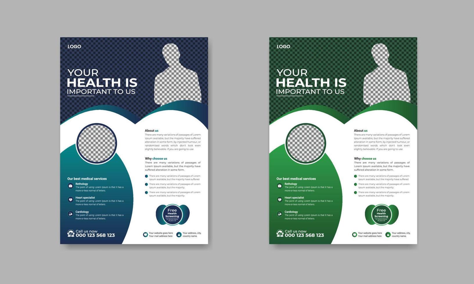 Medical rollup banner template, standee and banner template decoration for exhibition, printing, presentation  vector layout creative Roll-up Banner design, Medical healthcare two color concept