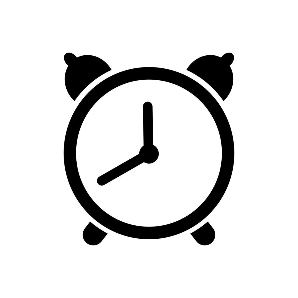 alarm clock icon vector