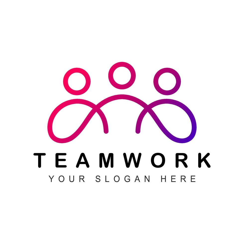 Creative Team Work logo vector