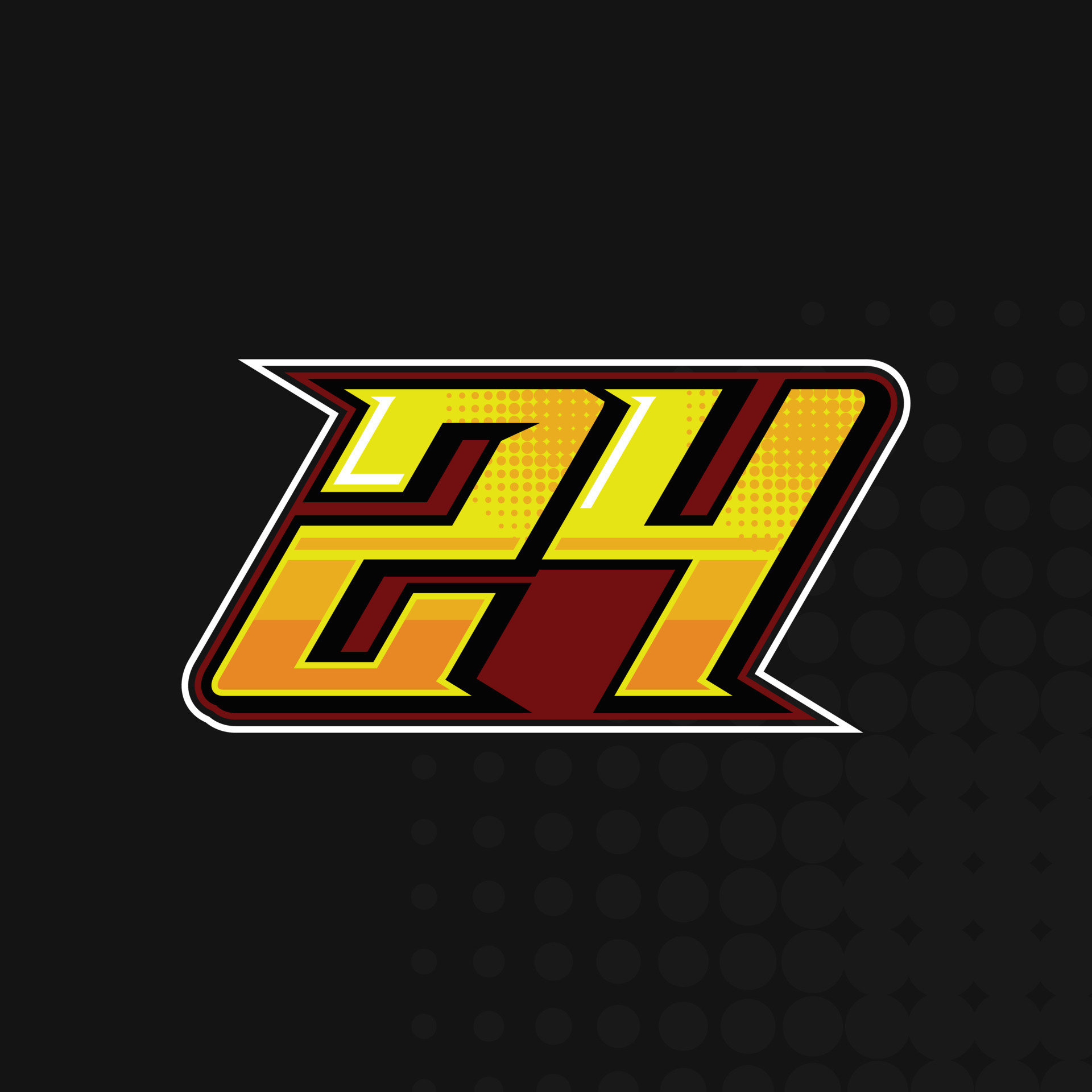 Race Number 24 logo design vector 17301487 Vector Art at Vecteezy