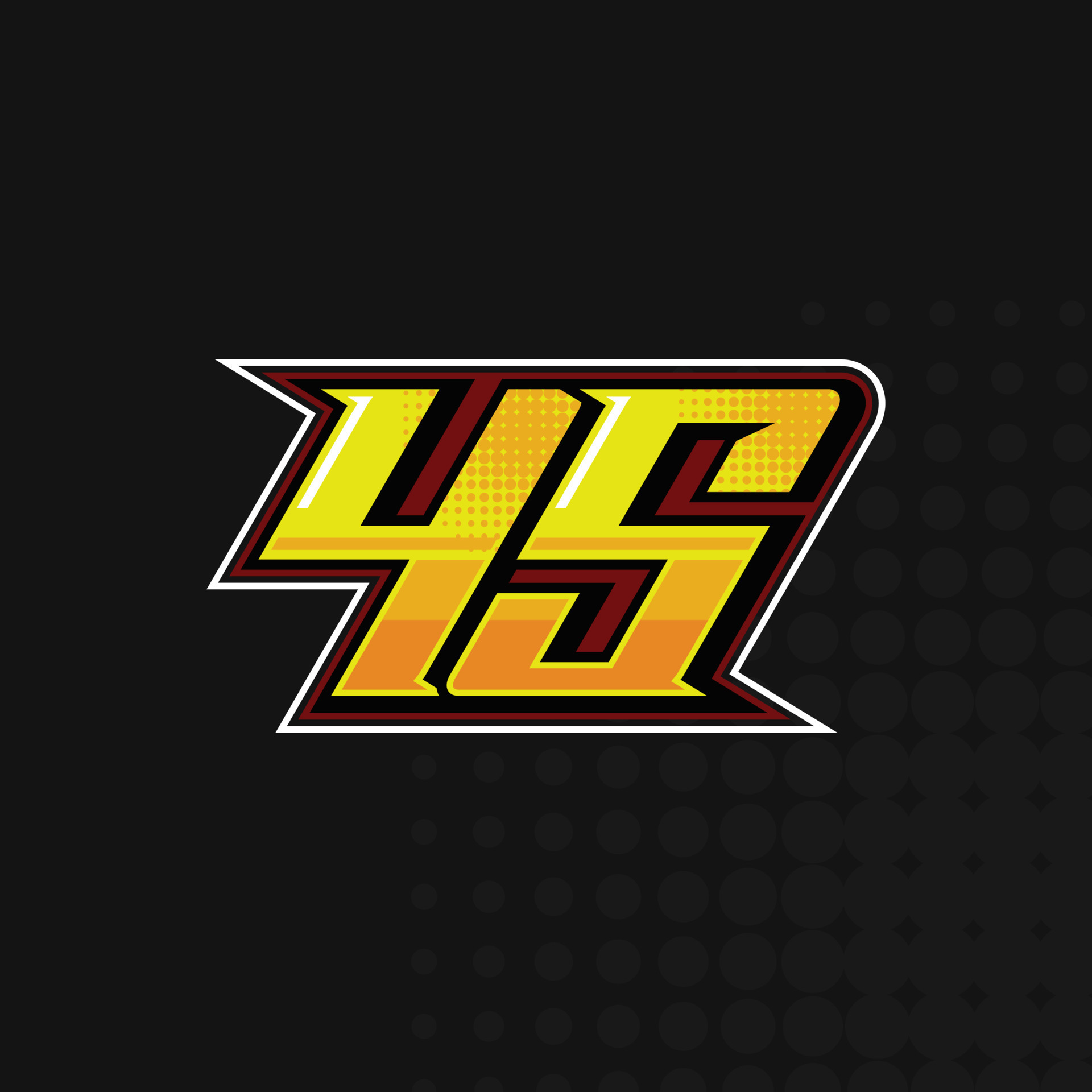 Race Number 45 logo design vector 17301497 Vector Art at Vecteezy