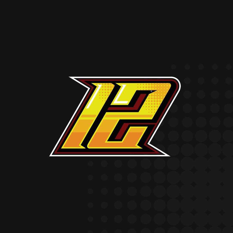 Race Number 12 logo design vector