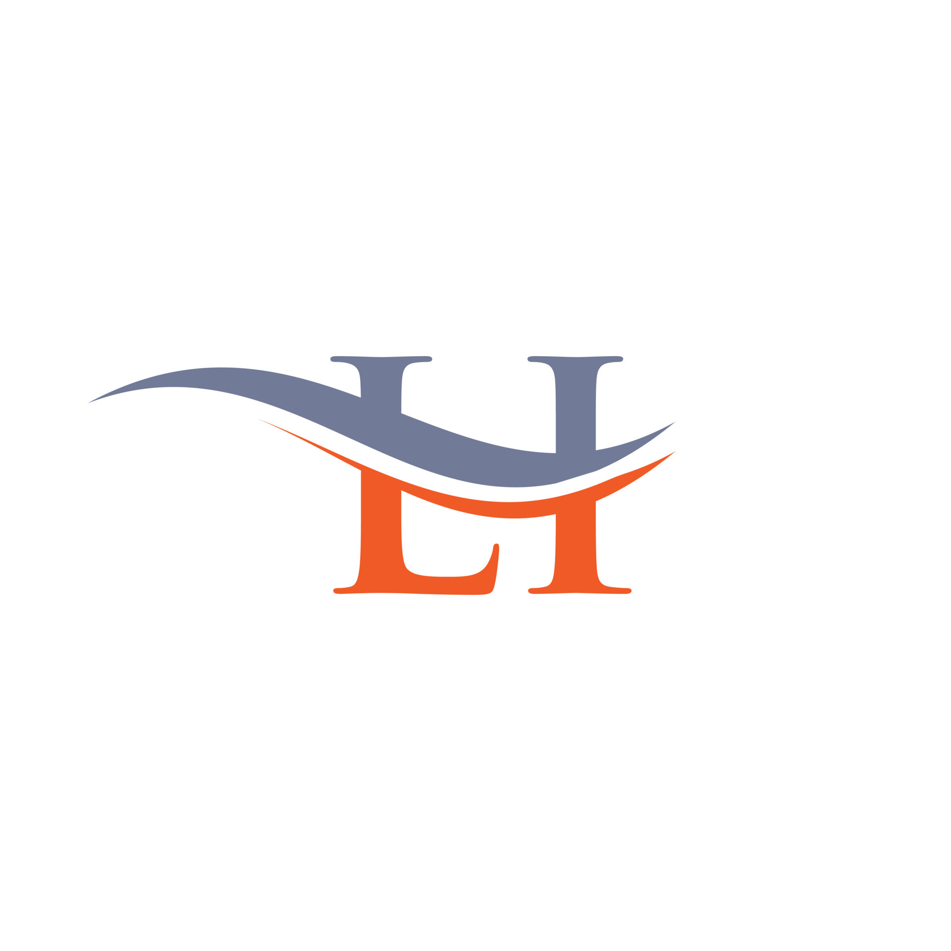 Modern LI Logo Design for business and company identity. Creative LI