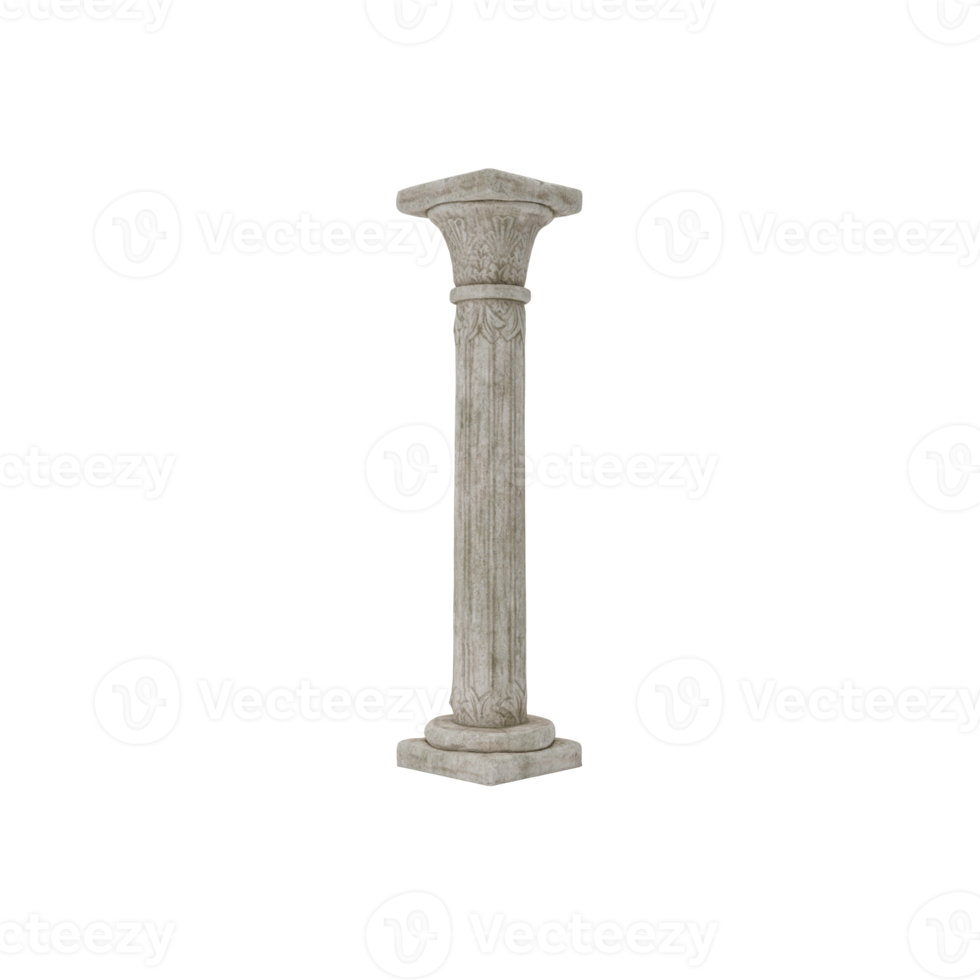 Roman Pillar Stone isolated png